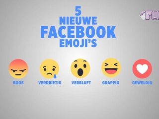 De vijf nieuwe emoticons op Facebook zijn nu beschikbaar