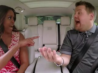 VIDEO: Michelle Obama zingt mee met Stevie en Beyoncé in Carpool Karaoke
