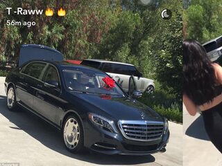 Kylie Jenner krijgt Maybach cadeau van Tyga!