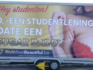 Belgische campagne wil studenten aan sugar daddy's koppelen