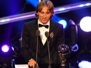 Modrić verkozen tot beste voetballer van de wereld