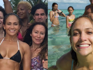 Jennifer Lopez post bikinifoto voor haar 49e verjaardag