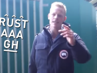 VIDEO: Touzani maakt Tom 'Rustaaag' Beugelsdijk boos met panna