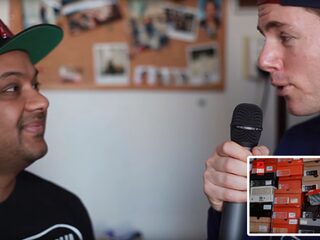 DJ Rishi Romero showt exclusieve Jordans aan SneakersTV