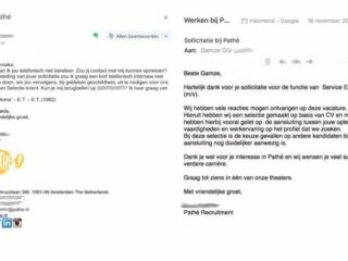 Pathé bioscoop wijst sollicitatie Turks-Nederlandse Gamze af, maar 'Hanneke' niet