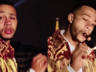 Kritiek op Memphis Depay die 5 miljoen volgers viert met rap