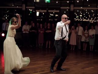 Dit is één van de beste vader-dochter-huwelijksdansjes