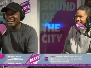 Roué Verveer nam zijn zoon mee naar de DiXte Avondshow