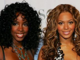 Beyoncé en Kelly Rowland genieten van Janet Jacksons concert