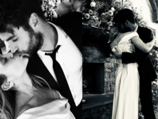Miley Cyrus en Liam Hemsworth zijn eindelijk getrouwd en de foto's zijn cute!
