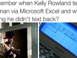 VIDEO: Nelly verklaart waarom Kelly Rowland hem berichtje stuurde met Excel