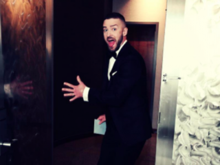 Sterren bouncen op spetterend optreden van Justin Timberlake