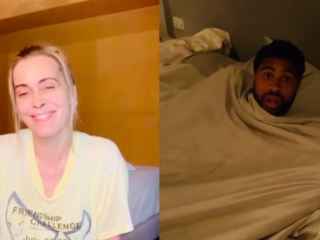 Anouk verrast vriend met thuiskomst na anderhalve maand Marokko