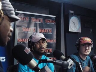 Emms, Bokoesam en Jack $hirak brengen een bezoek aan Sway in the Morning