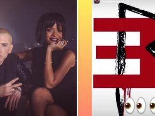 Er gaan geruchten over een nieuwe Rihanna-Eminem collab