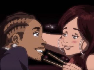 Wordt Tyga neergeschoten in clip Boss Up?