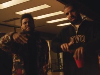 The Weeknd feest met o.a. A$AP Rocky en Drake in nieuwe clip ´Reminder´