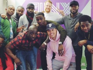 Volle bak met het fenomeen De Fellas bij Sunday Service