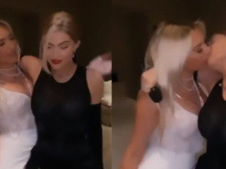 Kylie Jenner en BFF verkleden zich als Madonna en Britney voor Halloween