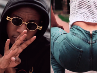 Videoclip voor beweeg-je-billentrack van Bryan Mg, LouiVos en WAWA