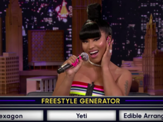 Nicki Minaj doet freestyle bij Jimmy Fallon en she nailed it!