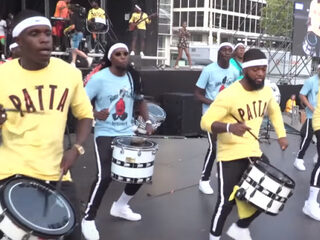 Tromgeroffel voor de winnaar van de Battle of Drums 2018