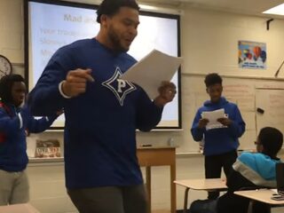 Docent geschiedenis maakt rap van zijn les over de Amerikaanse Burgeroorlog