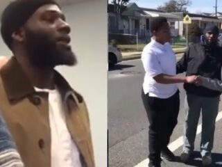 Held die vechtende kinderen uit elkaar haalde krijgt eerbetoon en breekt in tranen uit