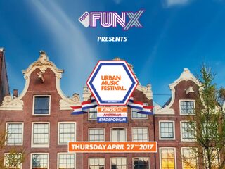 FunX presents Urban Music Festival op Koningsdag!