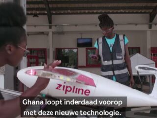 In Ghana worden levens gered dankzij drones