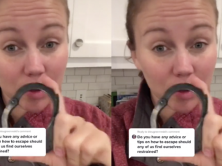 Vrouw die ontsnapte aan een seriemoordenaar deelt tips op TikTok