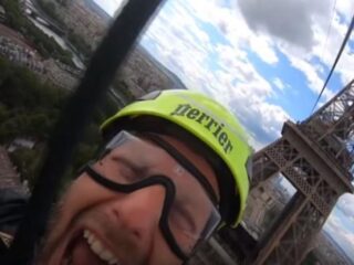 Je kan nu met 90 km/u van de Eiffeltoren af tokkelen!