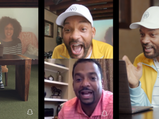 Cast van 'The Fresh Prince of Bel-Air' te gast in Snapchatshow Will Smith