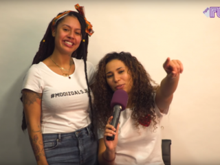 Tabitha en Ouassima zonder make-up voor 'Mooi Zoals Je Bent'