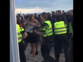 Ophef om hardhandig politieoptreden strandfeesten Bloemendaal