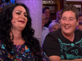 Transgenderstel Rosanna en Louisa in verwachting van eerste kind