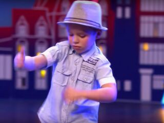 5-jarige buikdanser Glenn steelt de show bij Holland's Got Talent