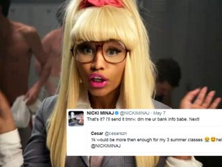 Nicki Minaj betaalt collegegeld en leningen van studenten