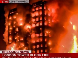 Update: Tientallen gewonden door vuurzee in flatgebouw in Londen