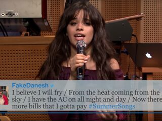 Camila Cabello en The Roots doen zomerse versies van bekende tracks bij The Tonight Show