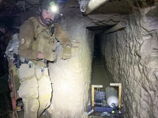 Langste drugstunnel ooit ontdekt bij grens Amerika en Mexico