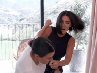 Kourtney Kardashian stopt met KUWTK na vechtpartij met Kim