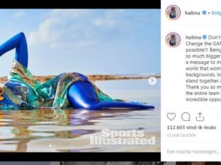 Waarom het bijzonder is dat Halima Aden de cover van Sports Illustrated siert
