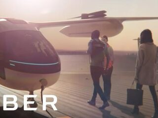 Uber komt binnen vijf jaar met vliegende taxi's
