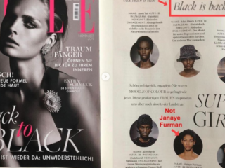 Elle Duitsland biedt excuses aan voor cover met: "Zwart is terug"