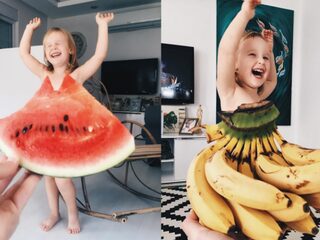 Creatieve Instagramfoto's Turkse Stefani (3) gaan viral