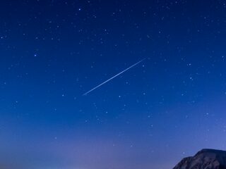 De komende dagen kun je veel vallende sterren zien