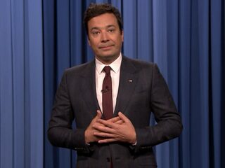 Jimmy Fallon geeft speech over het geweld in Charlottesville en Trumps reactie hierop