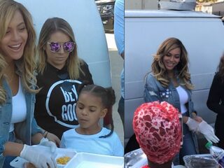 Beyoncé en Blue Ivy helpen de slachtoffers van Orkaan Harvey in Houston