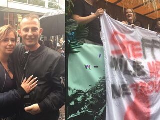 Stefanie wordt ten huwelijk gevraagd bij de FunX-praalwagen op Zomercarnaval